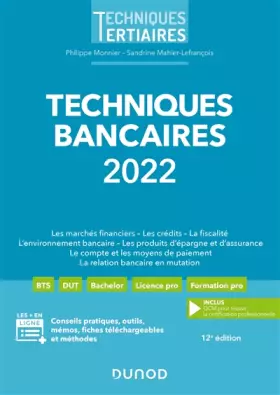 Couverture du produit · Techniques bancaires 2022 (2022)