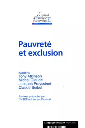 Couverture du produit · Pauvreté et exclusion