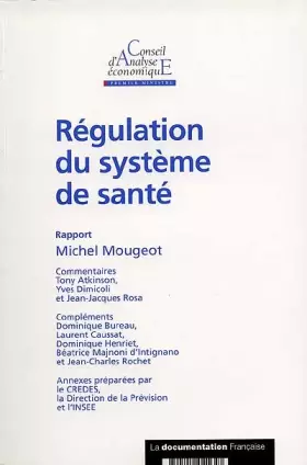 Couverture du produit · Régulation du système de santé