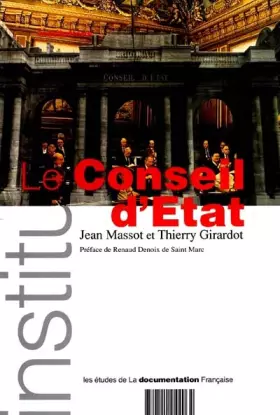 Couverture du produit · Le Conseil d'Etat
