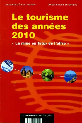Couverture du produit · Le tourisme 2010