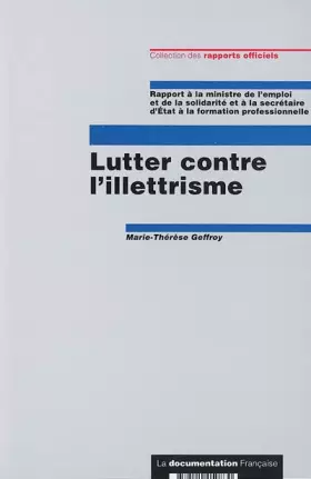 Couverture du produit · Lutter contre l'illettrisme