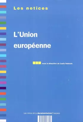 Couverture du produit · L'Union Européenne