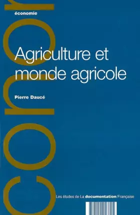 Couverture du produit · Agriculture et monde agricole