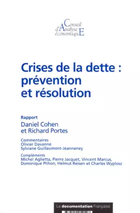 Couverture du produit · Crises de la dette : Prévention et résolution