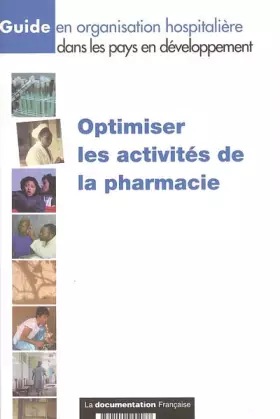 Couverture du produit · Optimiser les activités de la pharmacie