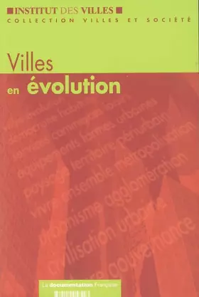 Couverture du produit · Villes en évolution