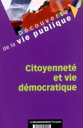 Couverture du produit · Citoyenneté et vie démocratique