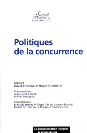 Couverture du produit · Politiques de la concurrence (CAE n.60)