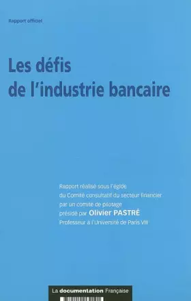 Couverture du produit · Les défis de l'industrie bancaire