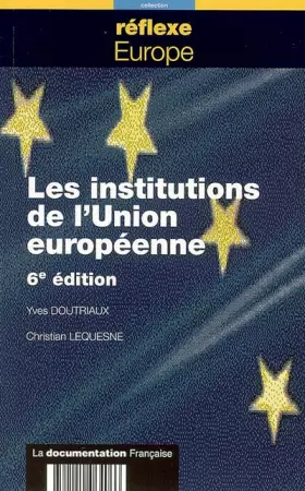 Couverture du produit · Les institutions de l'Union européenne