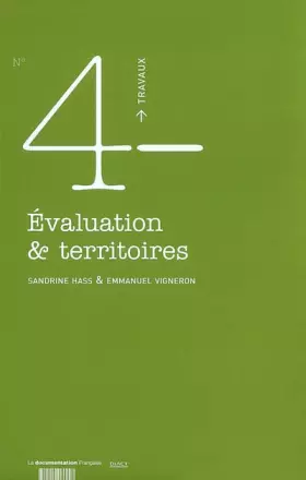 Couverture du produit · Evaluation & territoires