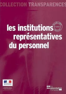 Couverture du produit · Les institutions représentatives du personnel