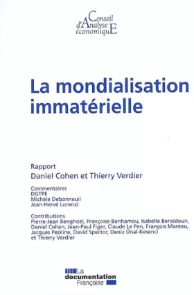 Couverture du produit · La mondialisation immatérielle
