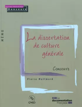 Couverture du produit · La dissertation de culture générale - fac mémo