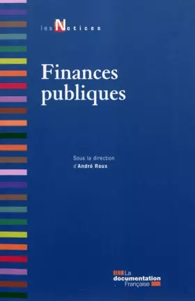 Couverture du produit · Finances publiques- 3e édition