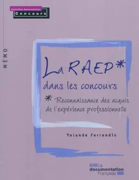 Couverture du produit · La RAEP dans les concours / série Mémo