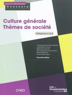 Couverture du produit · Culture générale - Thèmes de société - 4e édition