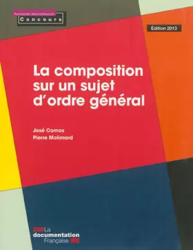 Couverture du produit · La composition sur un sujet d'ordre général