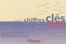 Couverture du produit · Statistiques de la culture : chiffres clés 2013