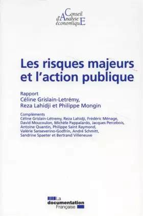 Couverture du produit · CAE n° 105 : Les risques majeurs et l'action publique