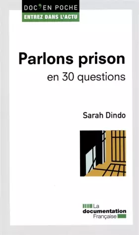 Couverture du produit · Parlons prison en 30 questions