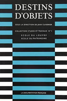 Couverture du produit · Destins d'objets