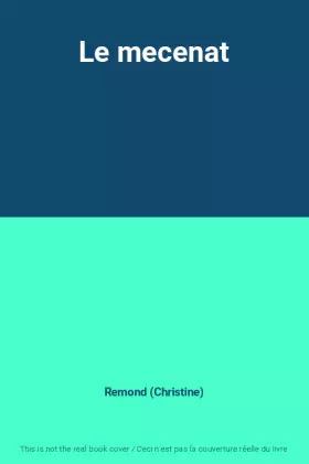 Couverture du produit · Le mecenat