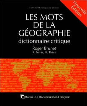 Couverture du produit · Les mots de la géographie