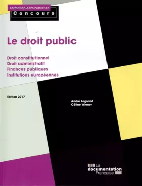 Couverture du produit · Le droit public