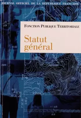 Couverture du produit · Fonction publique territoriale: Statut général