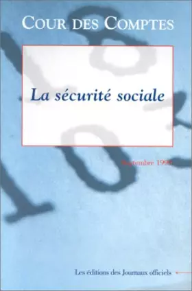 Couverture du produit · Rapport sur la sécurité sociale