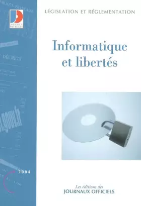 Couverture du produit · Informatique et libertés