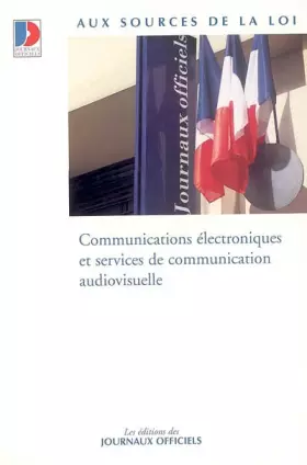 Couverture du produit · Communications électroniques et services de communication audiovisuelle