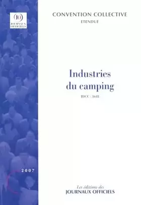 Couverture du produit · Industries du camping