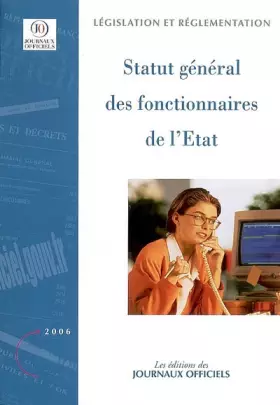Couverture du produit · Statut général des fonctionnaires de l'Etat