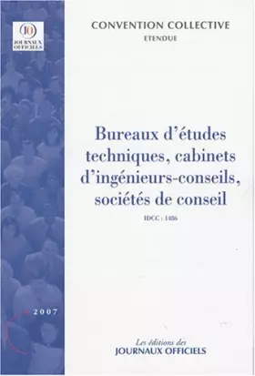 Couverture du produit · Bureaux d'études techniques, cabinets d'ingénieurs-conseils