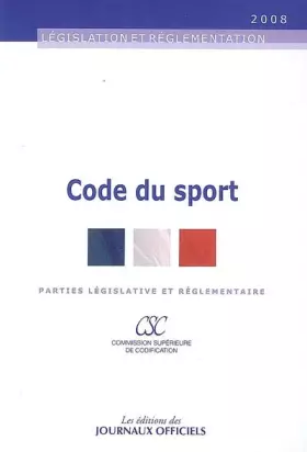 Couverture du produit · Code du sport