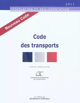 Couverture du produit · Code des transports - Brochure 20063