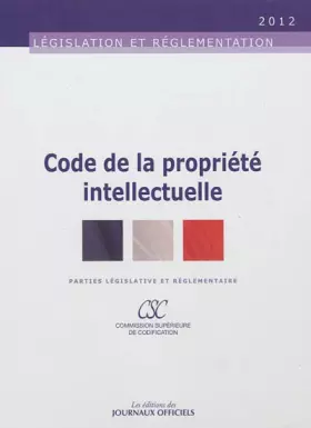 Couverture du produit · Code de la propriété intellectuelle