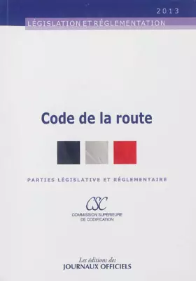Couverture du produit · Code de la route