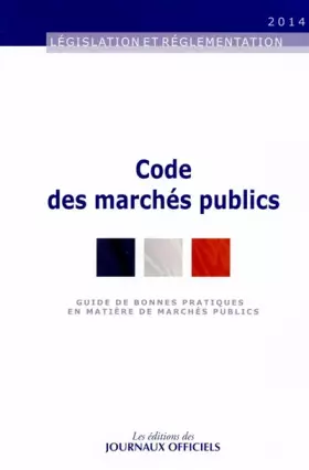Couverture du produit · Code des marchés publics