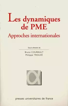 Couverture du produit · Les Dynamiques de PME, numéro 38