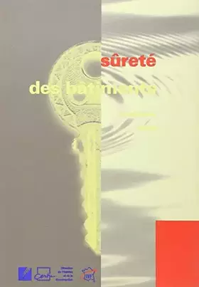 Couverture du produit · Sûreté des bâtiments - programme-guide