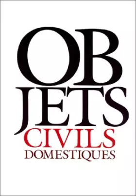 Couverture du produit · Objets civils domestiques : Vocabulaire
