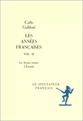 Couverture du produit · Les années françaises, volume 3