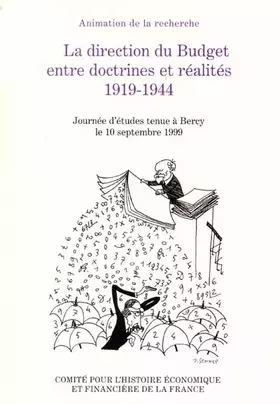 Couverture du produit · La direction du budget entre doctrine et réalité