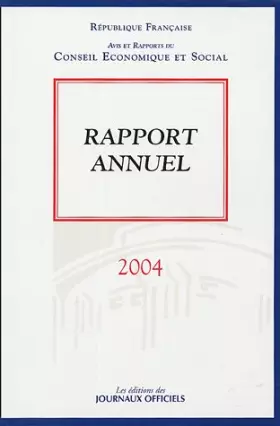 Couverture du produit · Rapport annuel 2004