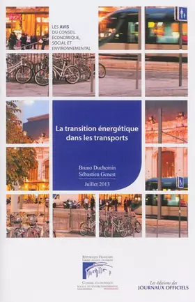 Couverture du produit · La transition énergétique dans les transports