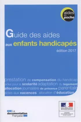 Couverture du produit · Guide des aides aux enfants handicapés